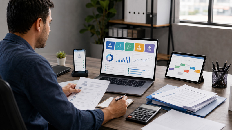 eSocial para pequenas empresas com folha de pagamento digital e organização de prazos trabalhistas